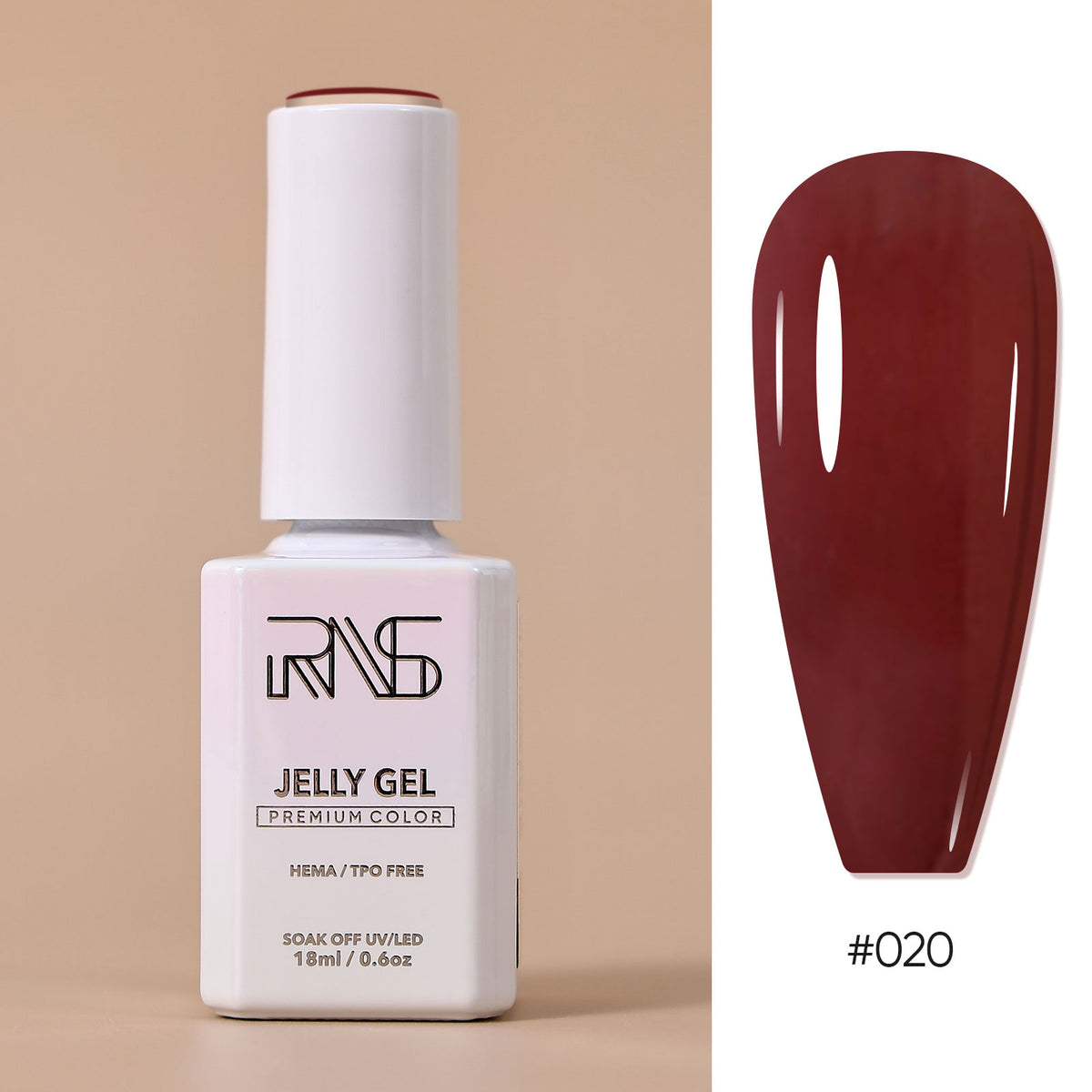 RNS Jelly Gel Polish (1 - 20) HEMA/TPO FREE