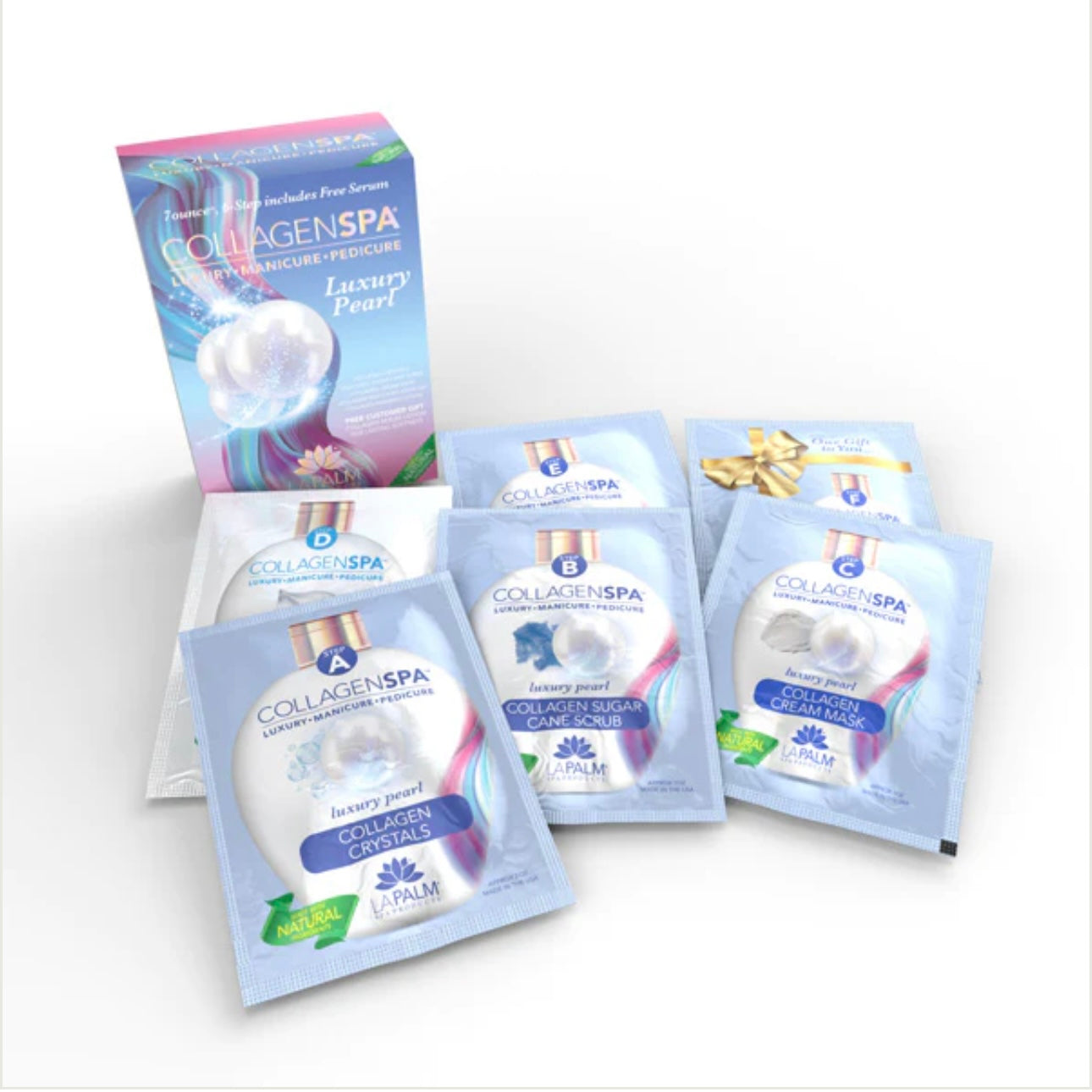 LaPalm Collagen Spa 6 Step Kit - Luxury Pearl