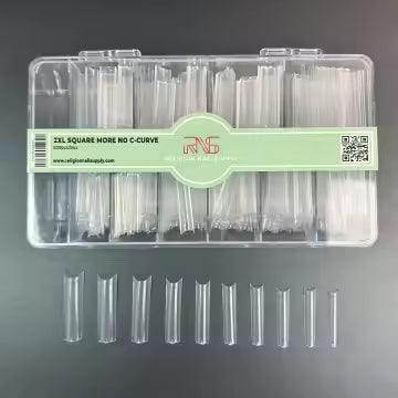 2XL Square More No C-Curve Tips - 500pcs/box