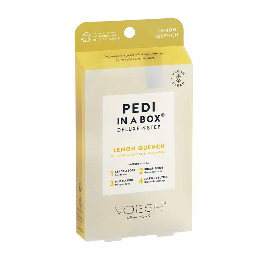 VOESH Pedi In A Box: Deluxe 4 Step - Lemon Quench