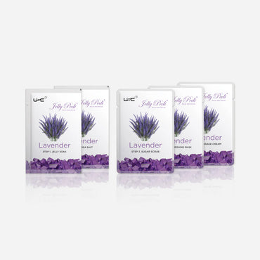USC Jelly Pedi: 5 Step Kit - Lavender
