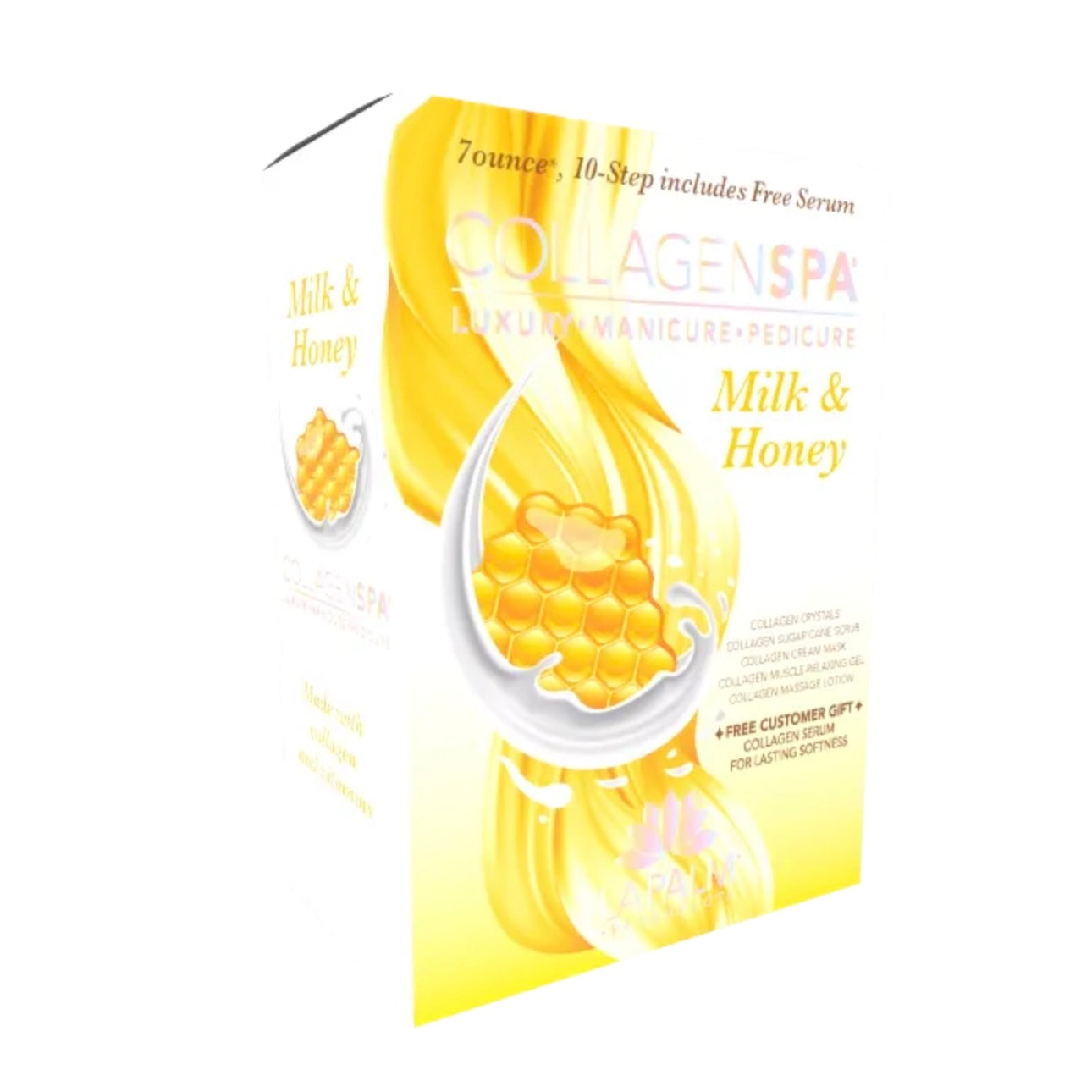 LaPalm Collagen Spa: Step Kit - Milk & Honey