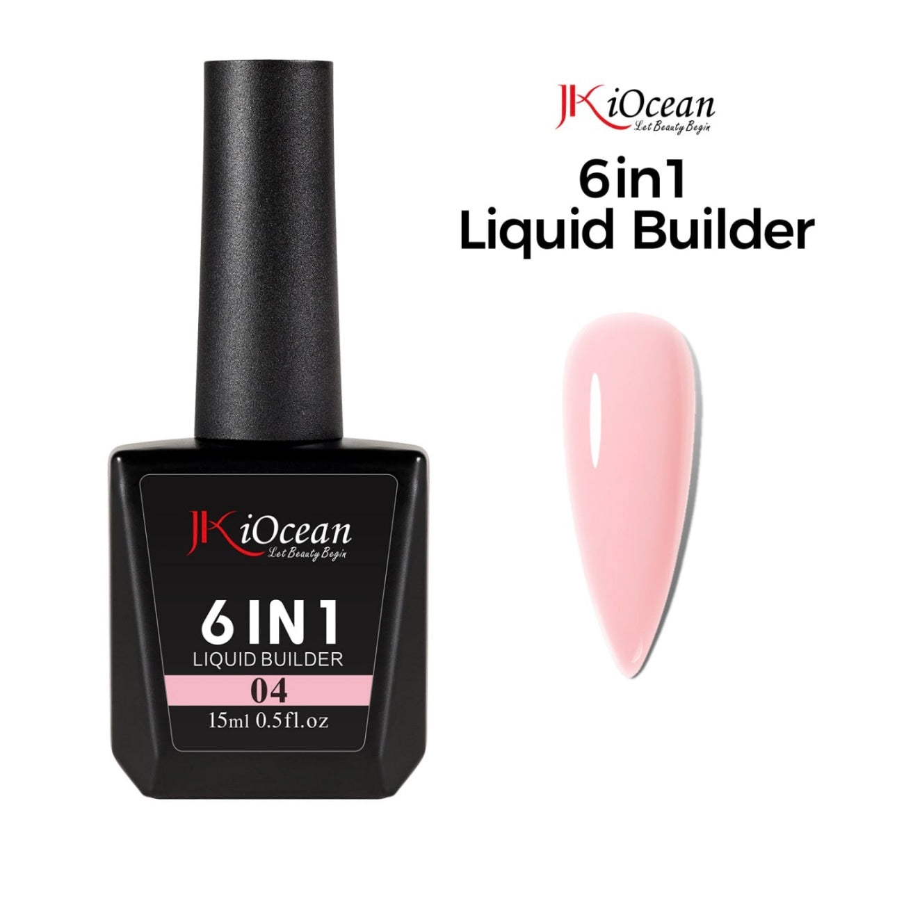 JKiOcean 6 in 1 Liquid Builder Gel - 04