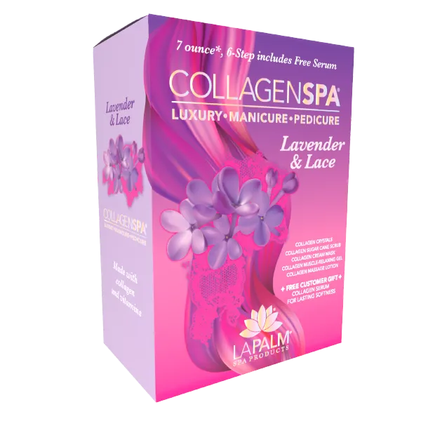 LaPalm Collagen Spa 6 Step Kit - Lavender & Lace