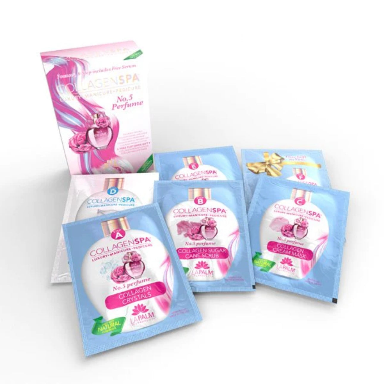 LaPalm Collagen Spa 6 Step Kit - No. 5 Perfume