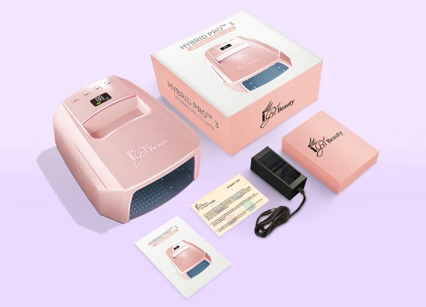 iGel Hybrid Pro 3.0 Wireless Rechargeable UV/LED Lamp (Rose)