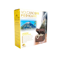 Volcano Spa: 6 Step Pedicure Kit - Jasmine (Lighting Pearl)