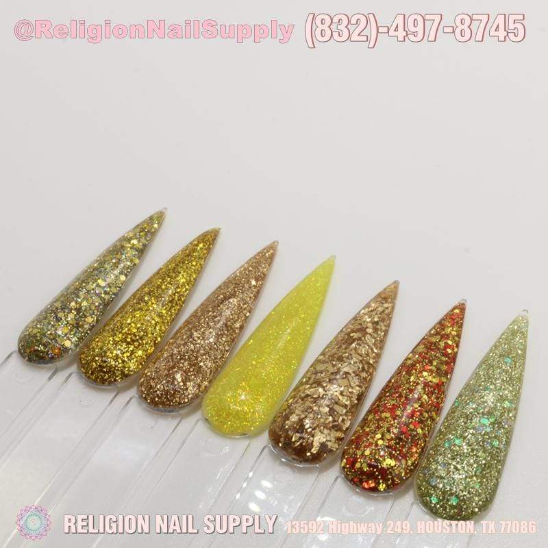 Religion Nail Products Metallic Gold Collection