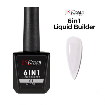 JKiOcean 6 in 1 Liquid Builder Gel - 01