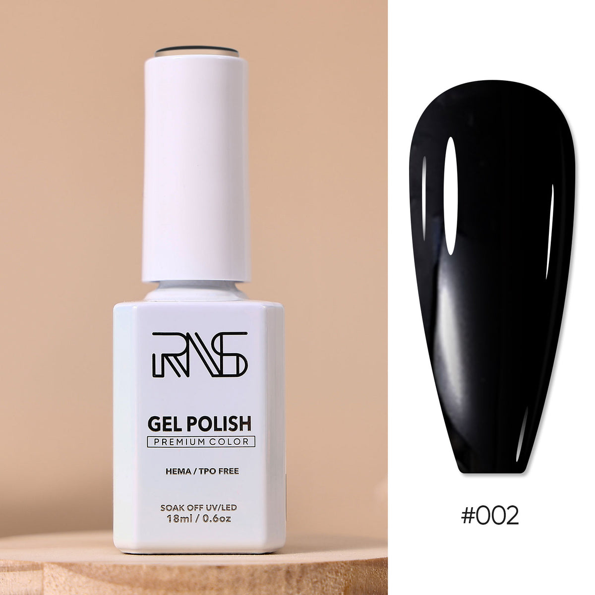 RNS Gel Polish Color Swatch #1 (1 -36) HEMA/TPO FREE