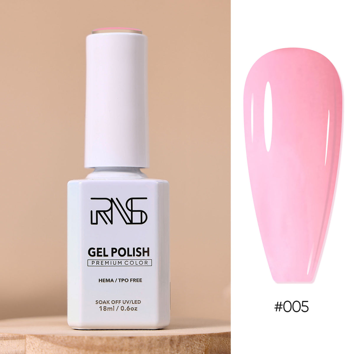 RNS Gel Polish Color Swatch #1 (1 -36) HEMA/TPO FREE