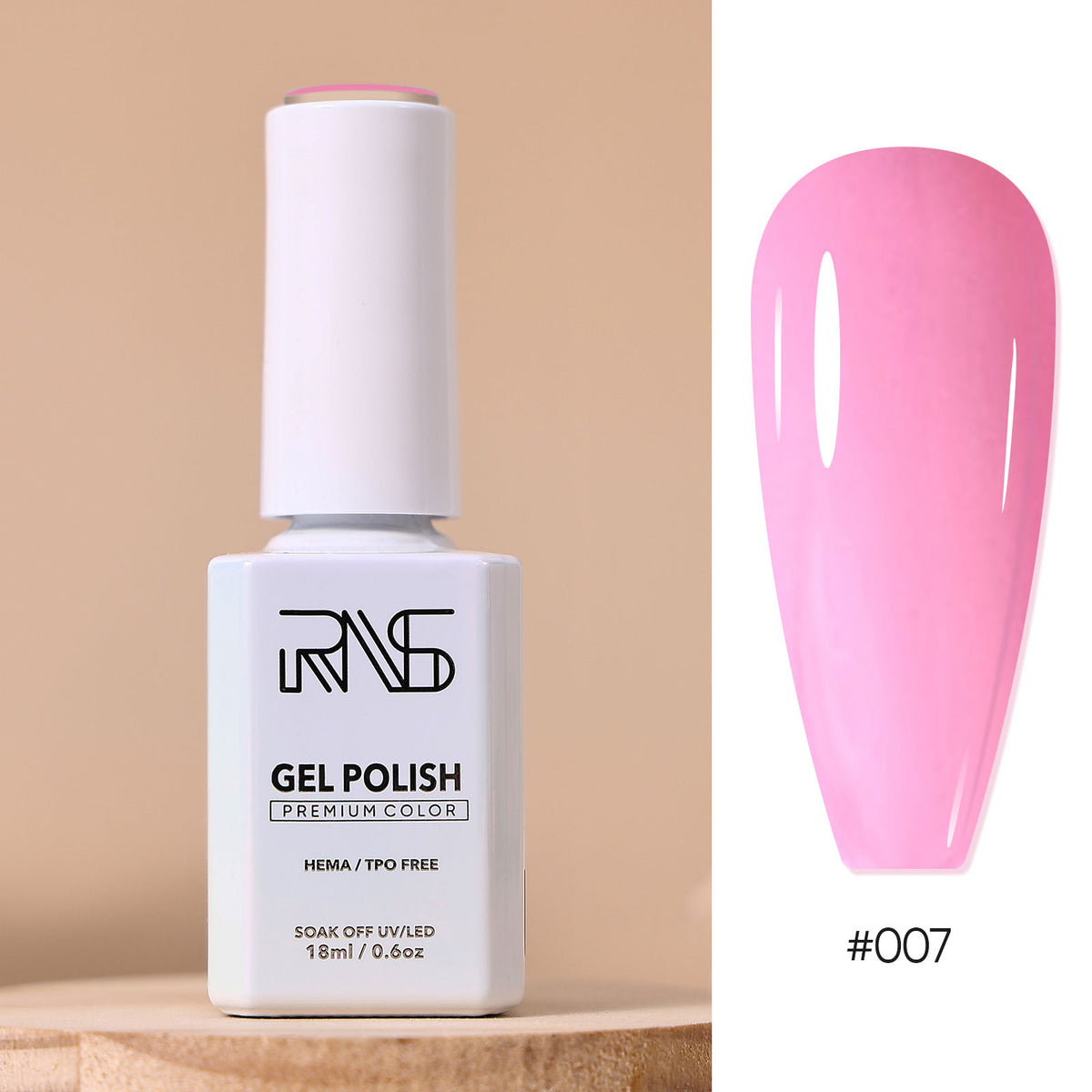 RNS Gel Polish Color Swatch #1 (1 -36) HEMA/TPO FREE