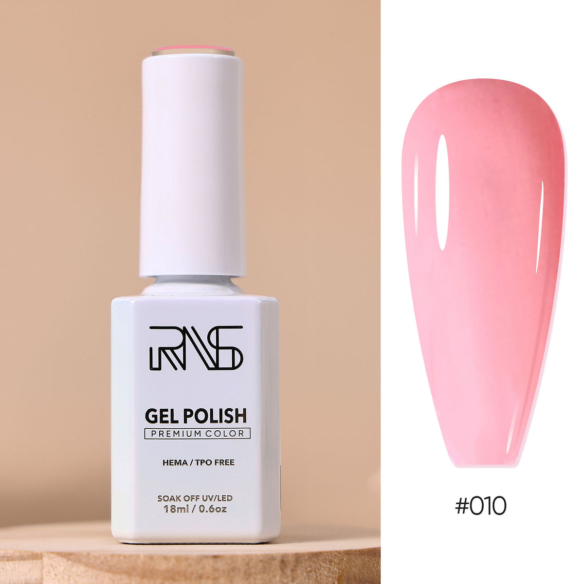 RNS Gel Polish Color Swatch #1 (1 -36) HEMA/TPO FREE