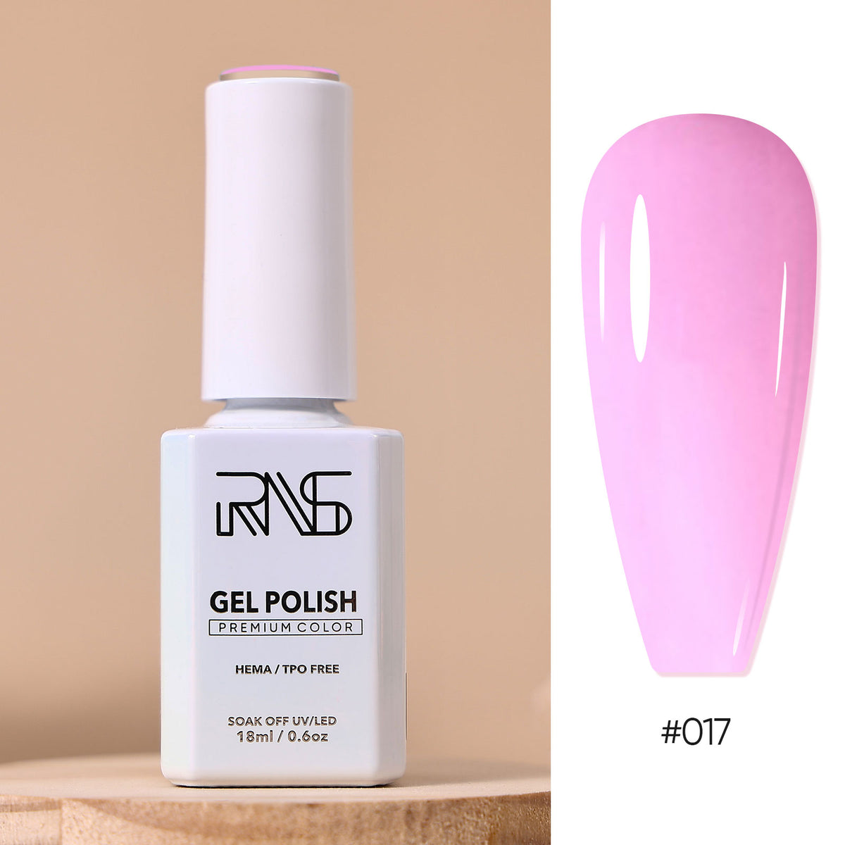 RNS Gel Polish Color Swatch #1 (1 -36) HEMA/TPO FREE