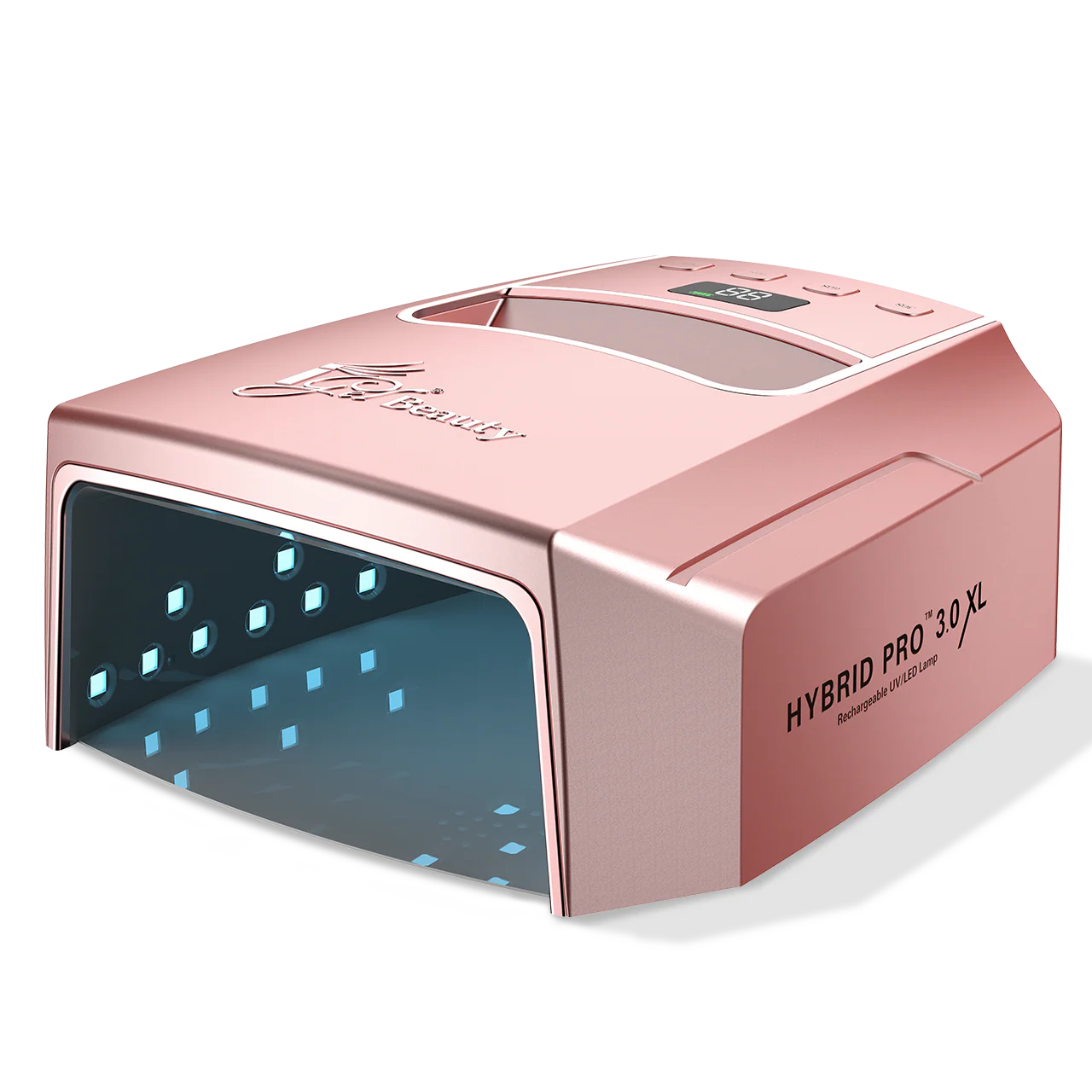 iGel Hybrid Pro 3.0 XL Wireless Rechargeable UV/LED Lamp (Rose)