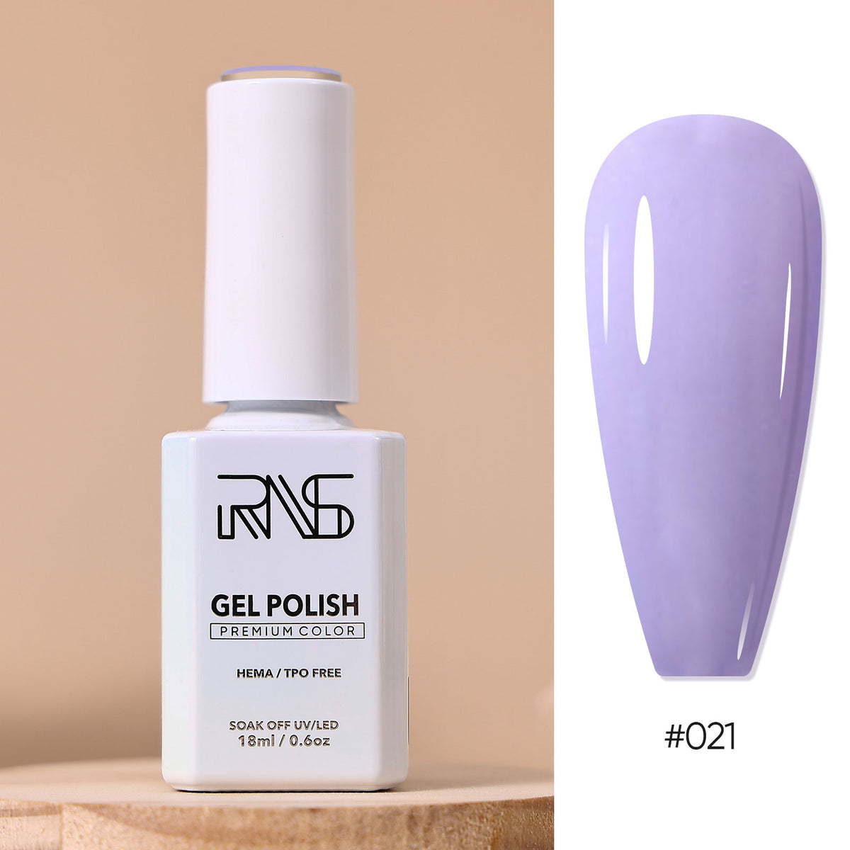 RNS Gel Polish Color Swatch #1 (1 -36) HEMA/TPO FREE