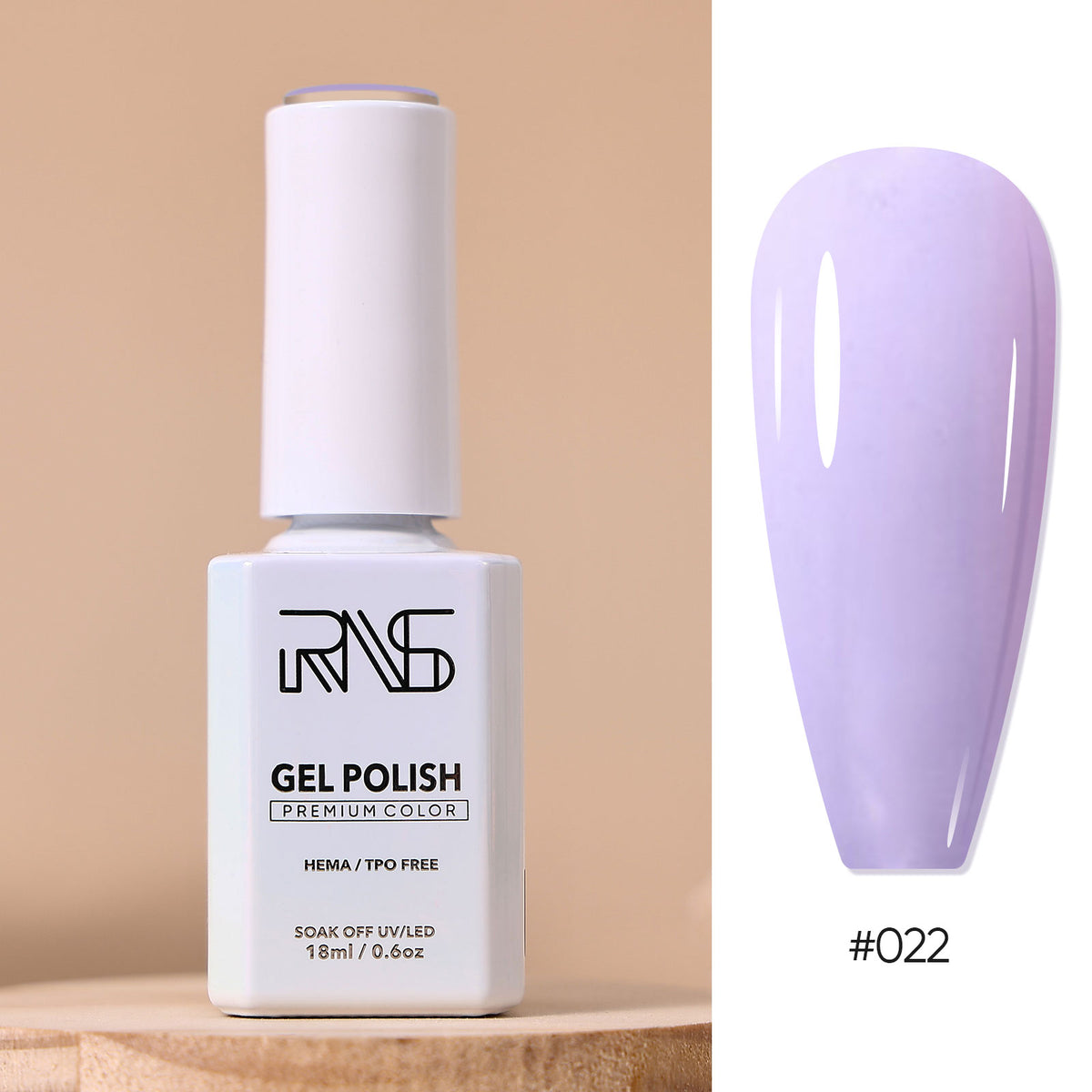 RNS Gel Polish Color Swatch #1 (1 -36) HEMA/TPO FREE