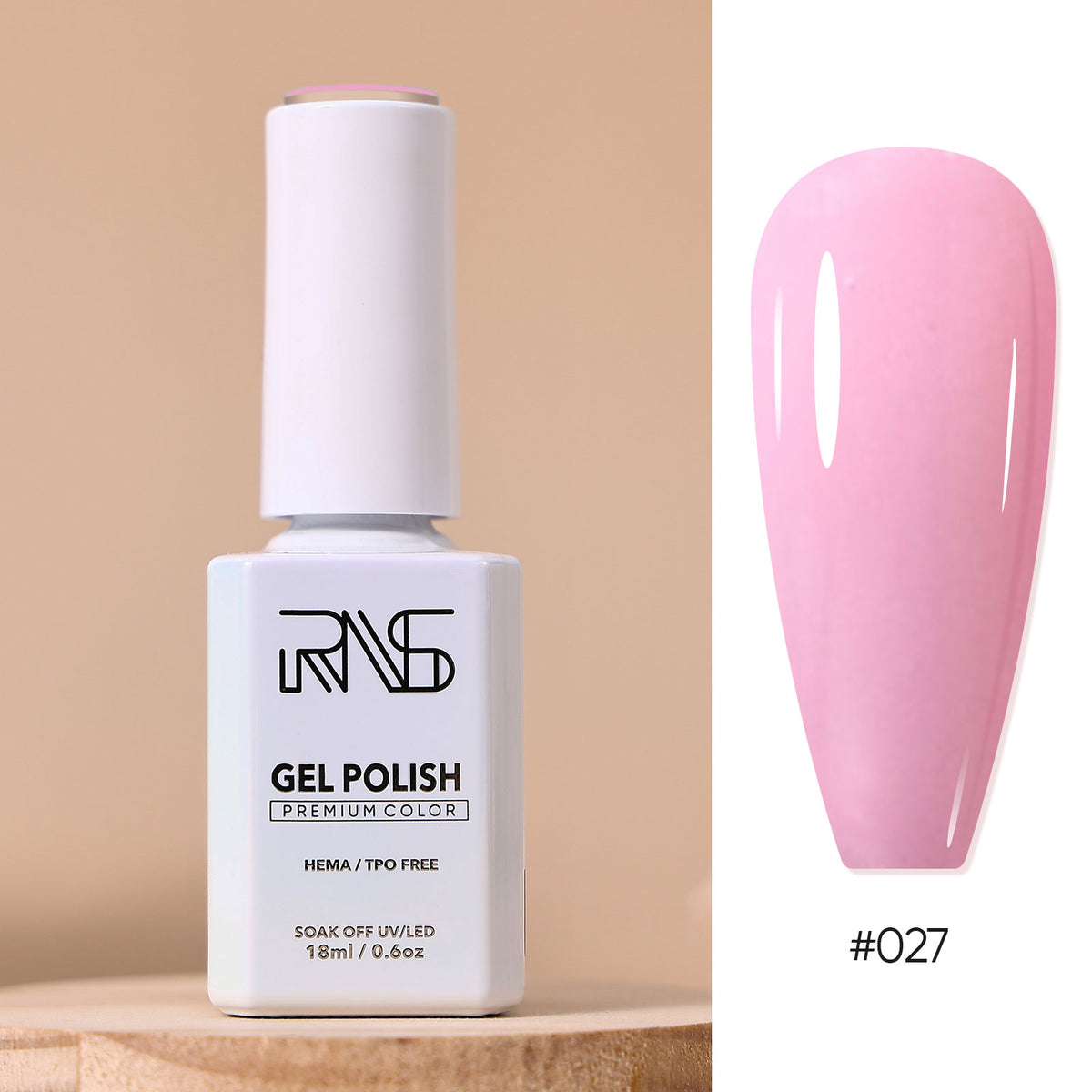 RNS Gel Polish Color Swatch #1 (1 -36) HEMA/TPO FREE