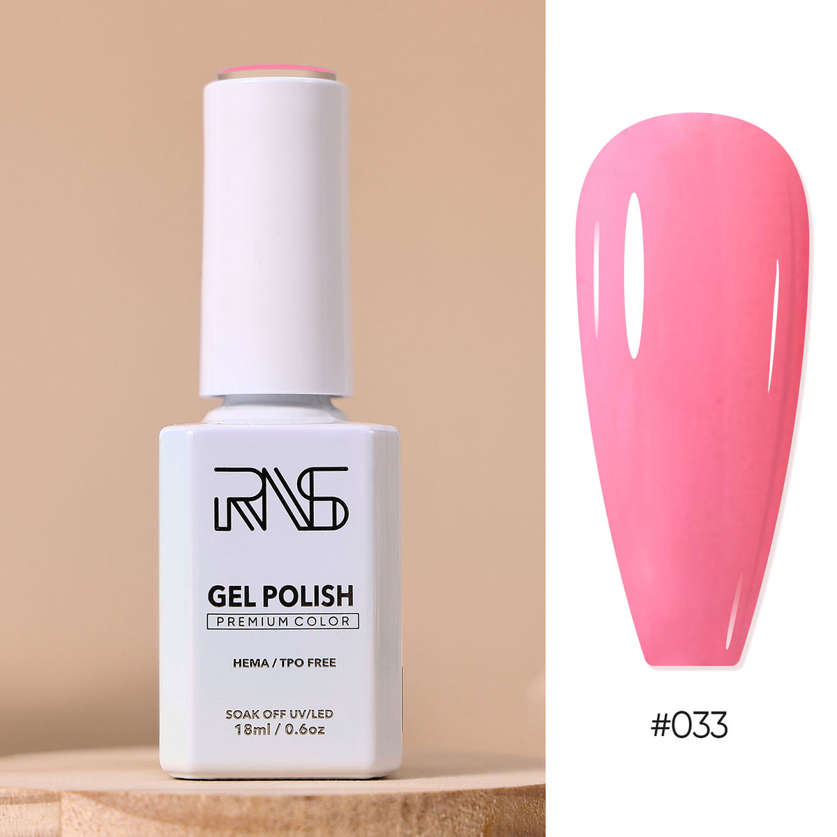 RNS Gel Polish Color Swatch #1 (1 -36) HEMA/TPO FREE