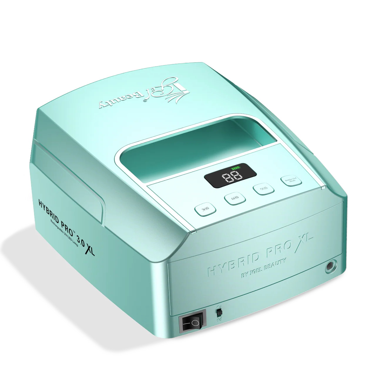 iGel Hybrid Pro 3.0 XL Wireless Rechargeable UV/LED Lamp (Teal)