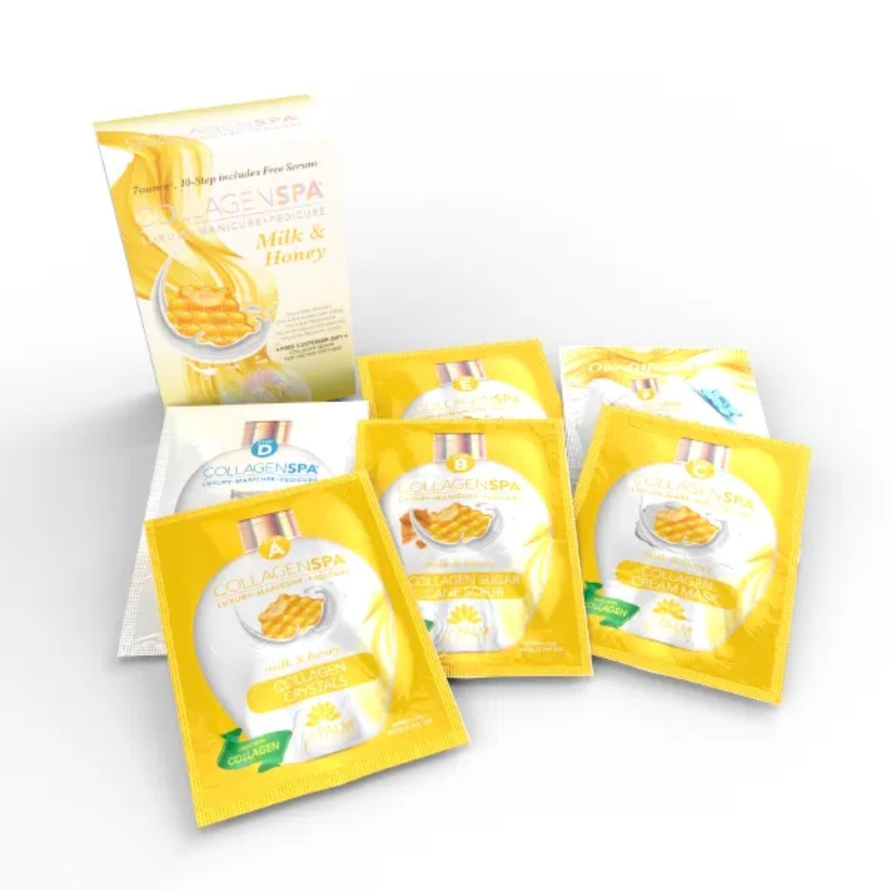 LaPalm Collagen Spa: Step Kit - Milk & Honey