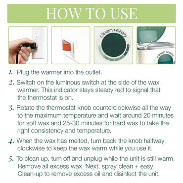Clean+Easy Wax Warmer
