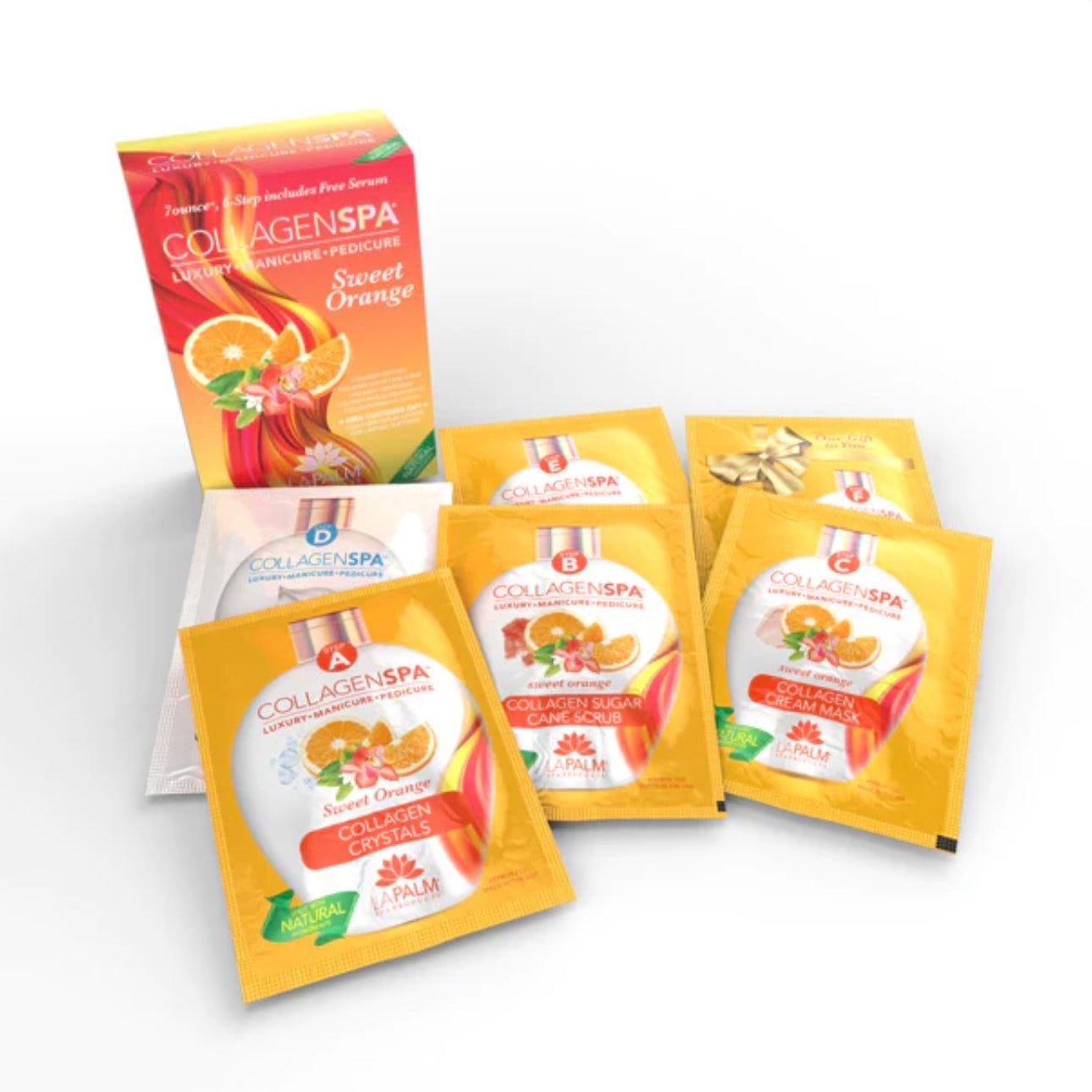 LaPalm Collagen Spa 6 Step Kit - Sweet Orange