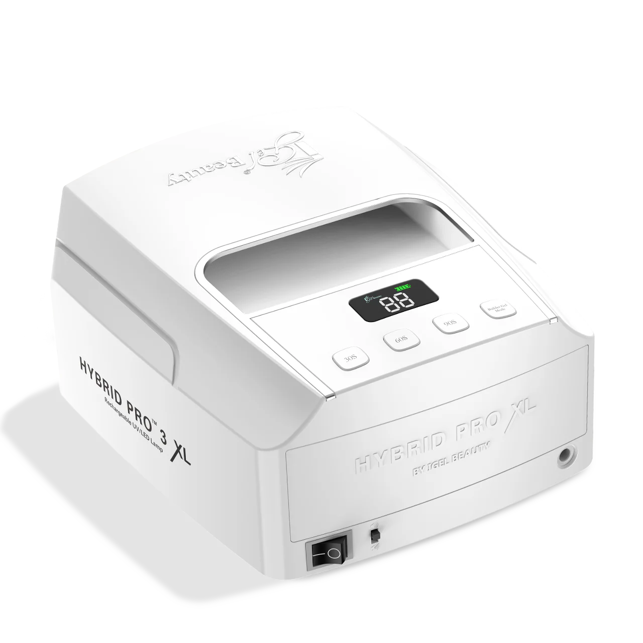 iGel Hybrid Pro 3.0 XL Wireless Rechargeable UV/LED Lamp (White)