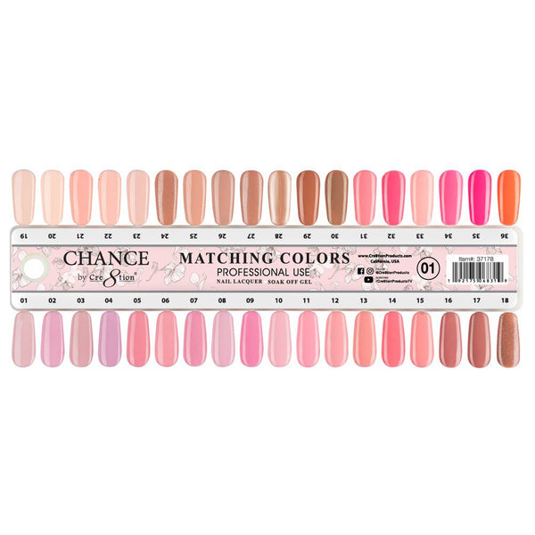 Cre8tion Chance Gel / Lacquer Duo Color Set #1
