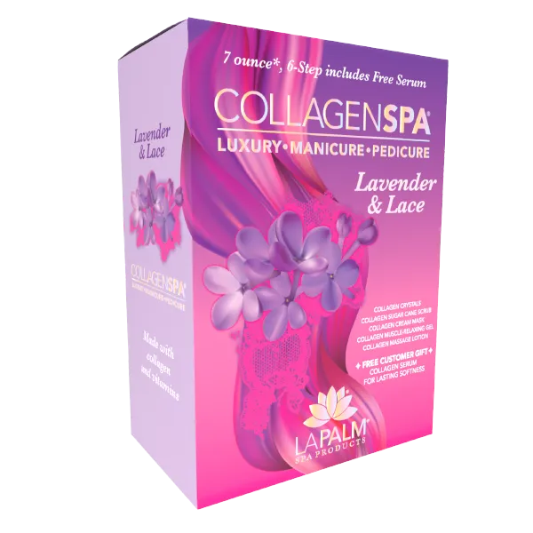 LaPalm Collagen Spa 6 step Kit - Lavender & Lace