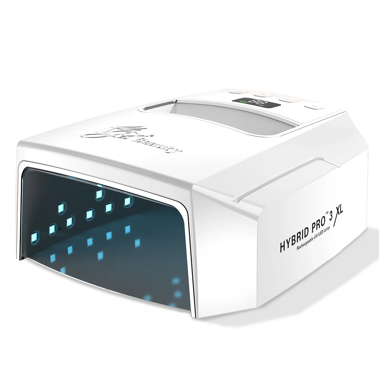 iGel Hybrid Pro 3.0 XL Wireless Rechargeable UV/LED Lamp (White)