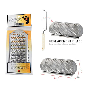 Sunny Deluxe Foot File Replacement Blade