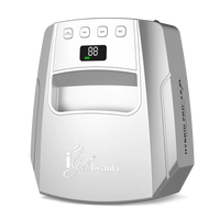 iGel Hybrid Pro 3.0 XL Wireless Rechargeable UV/LED Lamp (Silver)