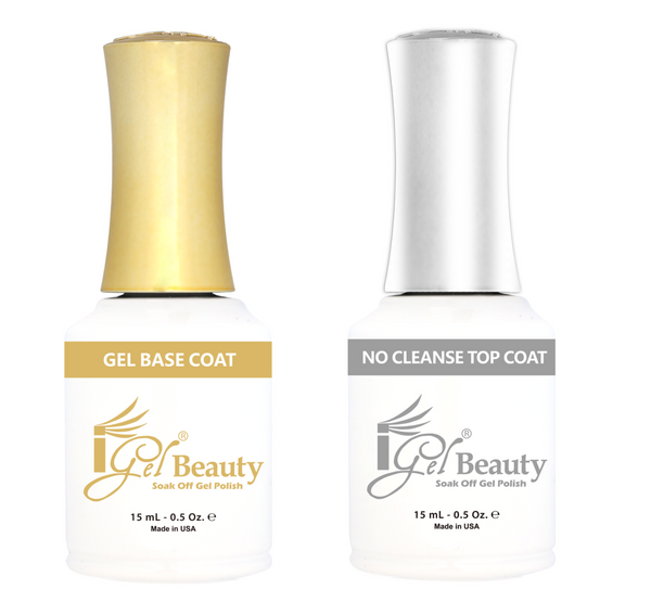 iGEL GEL BASE & TOP COAT 0.5 OZ