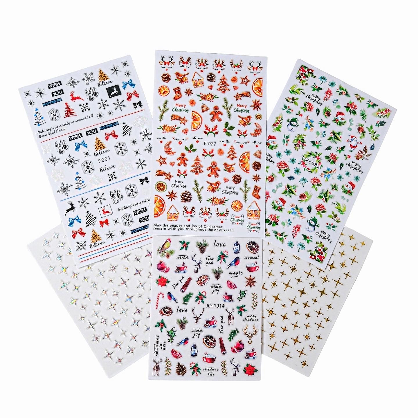 Christmas Stickers - Set 1