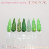 Religion Nail Products Emerald Green Collection