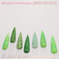 Religion Nail Products Emerald Green Collection