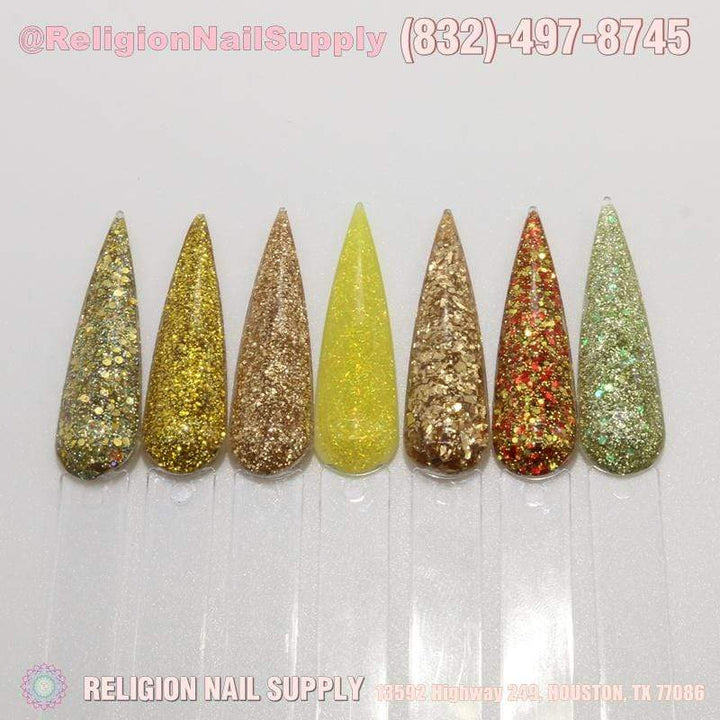 Religion Nail Products Metallic Gold Collection