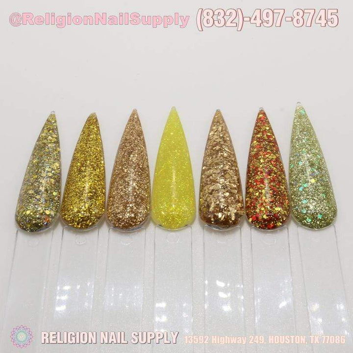 Religion Nail Products Metallic Gold Collection