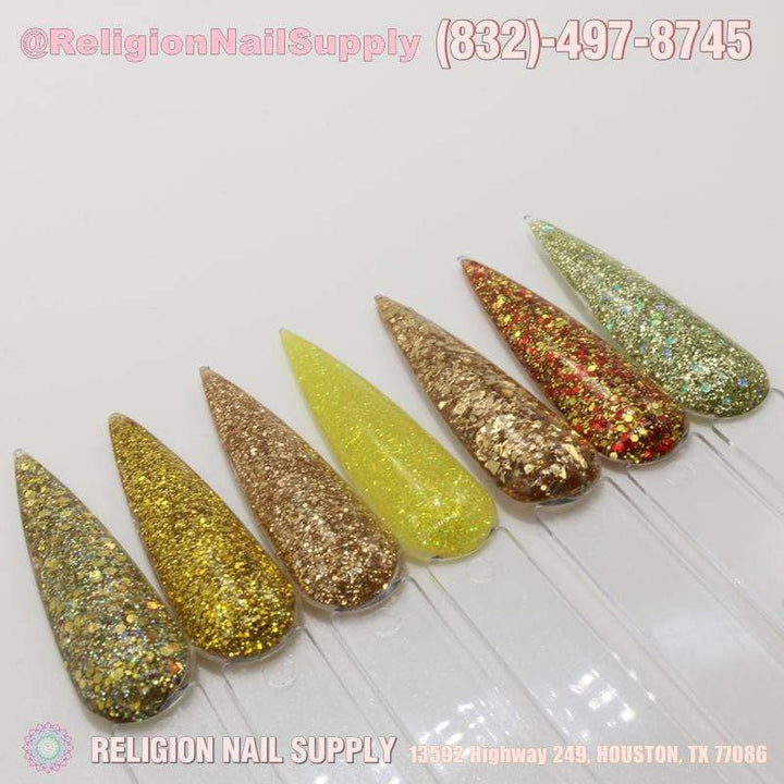Religion Nail Products Metallic Gold Collection
